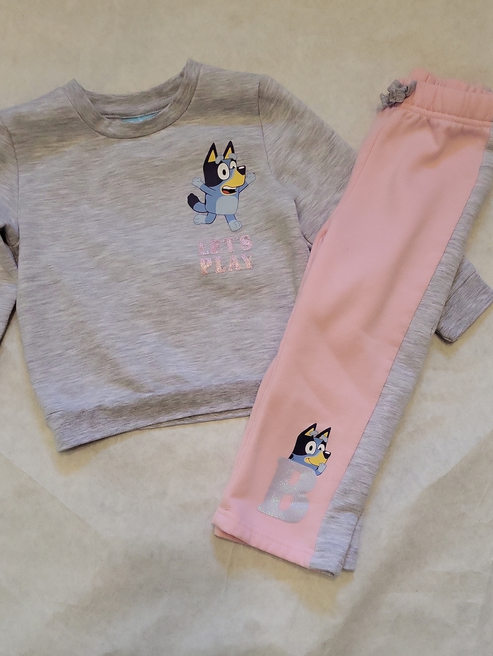 Bluey two piece sweatsuit